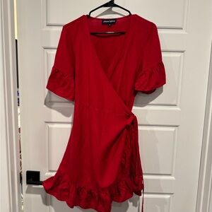 Princess Highway Vibrant Red Mini Dress